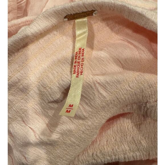 Free People Cross My Heart Cutout Maxi Dress in Rosewater Size Medium - Picture 6 of 8